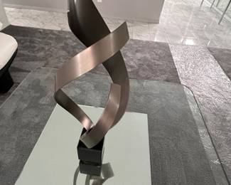 Metal Sculpture with base