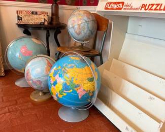 Vintage Globes