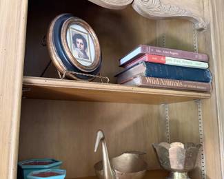 Trinkets / Brass / Vintage Books