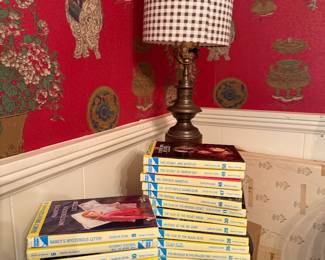 Nancy Drew Books / Lamp