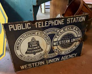 Vintage Metal Sign