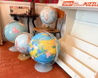 Vintage Globes