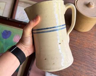 Pottery Pitcher