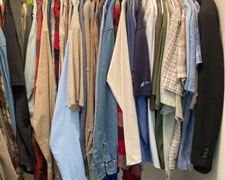 Men’s clothing.