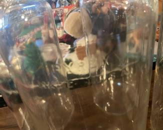 Giant Pyrex bottles.