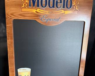 Modelo mancave sign chalkboard