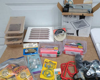 Lot 42: Home repair, ventilation, propane connectors