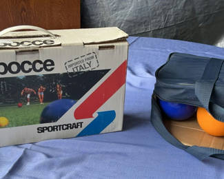 Lot 68: 2 Bocce Balls Sets