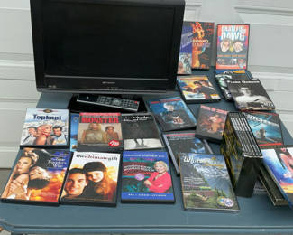 Lot 91: DVD Player, DVD’s