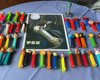 Lot 64: Assorted PEZ Dispensers Collection