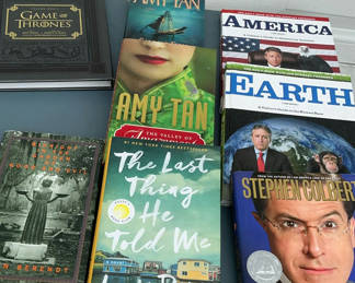 Lot 94: Fun To Read Hard Back Books by Popular authors