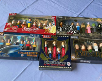 Lot 60: PEZ Candy Dispenser Collectible Sets