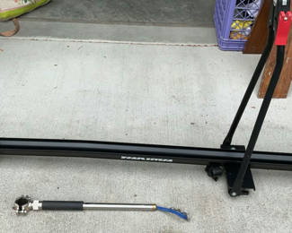 Lot 8: Yakima Bike Rack, And A Walk Dog Tool