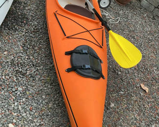 Lot 1: Yellow and Orange Walden Vita Kayak