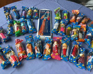 Lot 62: PEZ Candy Dispenser Collection