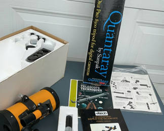 Lot 92: Quantaray telescope kit with tripod and accessories