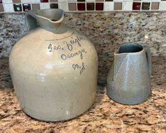 Lot 24: Vintage Jug Orange New Jersey