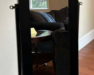 Lot 15: Upright Jewelry Chest with Mirror