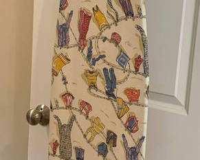 Lot 7: Ironing Board and Iron