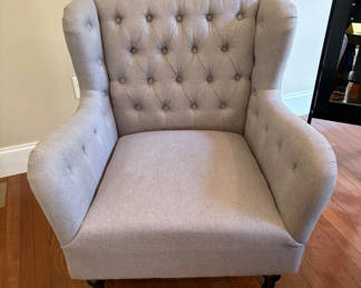 Lot 71: Grey Comfy Chair