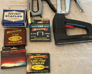 Lot 113: Staplers And Staples