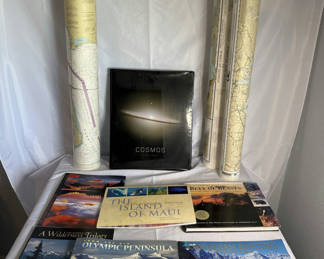 Lot 19: Travel Books And Maps of the PNW
