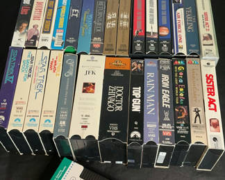 Lot 147: VHS Tape Collection