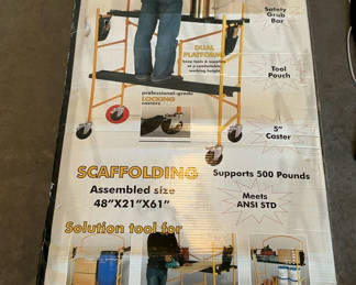 Lot 103: Work-A-Round Scaffolding New In Box