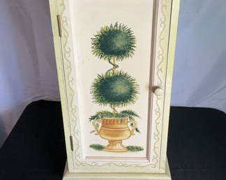 Lot 145: Small Hand Painted Cabinet