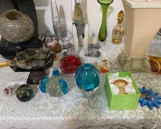 Waterford and Mirano glass