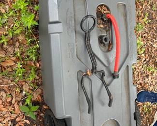 28 gallon portable tank on wheels