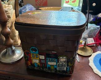 MCM Basket Purse