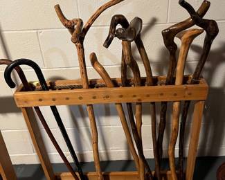 Canes mostly made by Disabled Vet
