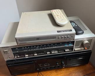 Stereo, DVD Player and CD Player