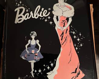 Barbie box full of clothes