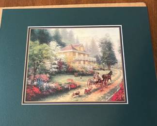 Thomas Kincaid print 1 of 2