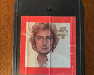 Barry Manilow 8 track, 1 of a few