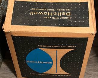 Projector in box