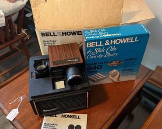 Bell and Howell projector