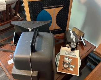 Bell and Howell projector and camera