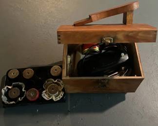Vintage working Robson shoe shine kit