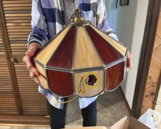 Redskin lamp