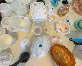 Older Milk glass