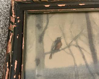 L39 - $30. Antique print by Reinthal & Newman NY. Measures 12.5" x 17.75".