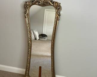 L37 - $50. Hanging Wall Mirror. Measures 23.25" x 60" tall.