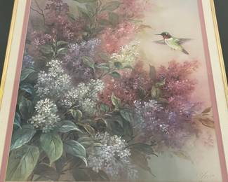 L48 - $10. Framed Print. Measures 21" x 25". Lena Liu.
