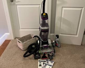 L111 - $100. Bissell ProHeat 2X Steam Cleaner for carpet & upholstery. Model 19863. NOT A VACUUM.
