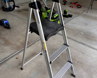 L96 - $30. Gorilla Ladders 3' step stool. Model AS-3.
