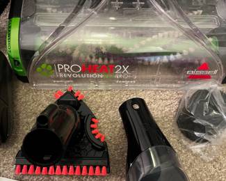 L111 - $100. Bissell ProHeat 2X Steam Cleaner for carpet & upholstery. Model 19863. NOT A VACUUM.