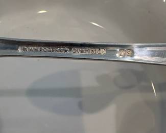 L29 - $65. Rogers Overlaid Flatware Plated set. Service for 8 + extras.